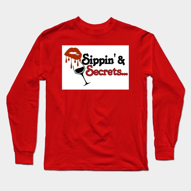 Secret Army Logo Long Sleeve T-Shirt by Sippin Secrets Podcast